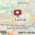 Map Ground floor apartment inside Lucca