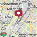 Map Guesthouse Central Station Group - Via Ponte Seveso 18