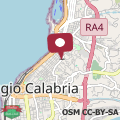 Mapa Guest House Civico 513 Casa Vacanze Reggio Calabria