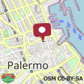 Map GUEST HOUSE PALERMO MASSIMO