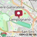 Mappa Guest House SanSiro Fiera