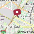 Mapa GuestHost - Bright and Comfortable Apartments Lingotto Torino