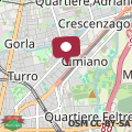Mapa GuestHost - Cimiano M2 Cosy Apartment Milano