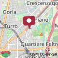Carte GuestHost - Cimiano M2 Cozy Studio with Balcony