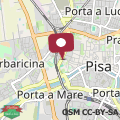 Mappa GuestHost - Flat in the heart of Pisa