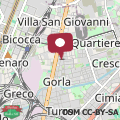 Karte GuestHost - Gorla Modern Apartment Milan