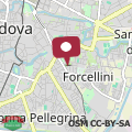 Map GuestHost - Padova cozy apartments near the Hospital