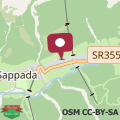 Map GuestHost - Sappada Lovely Lodge