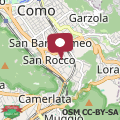 Mapa GuestHost - Spacious studio at 800 m from Como Borghi station