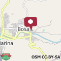 Mapa Guesthouse Bosa di Giuseppe