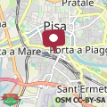 Map Guesthouse Stazione Pisa Centro