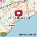 Mappa H11 [M Lungomare] Arma di Taggia - Centro