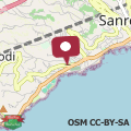 Map H11 SUITE LA MER Sanremo - Spiagge