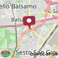 Map Hana Luxury Rooftop Milano Nord