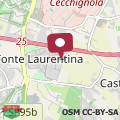 Map Happy Domus Roma - DeMarchi Flat Fonte Laurentina