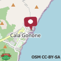 Map Harbor Rooms - Cala Gonone