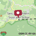 Mapa Haus Bergfrieden Seiser Alm Bahn