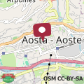 Mapa HB Aosta Hotel & Balcony SPA