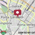 Map Heart Hotel Milano