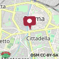 Mappa Heart of Parma - Air Conditioning con posto auto prenotabile