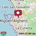 Map "Here" Mini loft Alghero