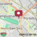 Mappa Hi! Ostello Milano