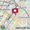 Mappa Hideaway in NoLo Milano - Via Oldrado