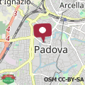 Mapa Hilton Garden Inn Padova City Centre