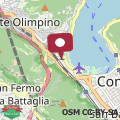 Mapa Hilton Lake Como