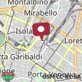 Mappa Hilton Milan