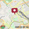 Map Historic 3BR Colosseum Apartment 160sqm for 9
