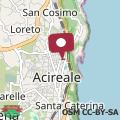 Mappa Historic Acireale Studio - Parking, Etna, Sea