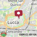 Map Holiday apartment rental in Lucca