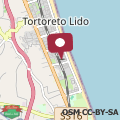 Map Holiday Apartment Tortoreto Lido codice T9