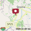 Map Holiday home Casa Vesime in Vesime