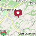 Map Holiday home Cerbaiola, Lamporecchio