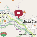 Map Holiday home with pool and great views in Francavilla di Sicilia