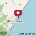 Mapa Holiday Home Golfo di Orosei Cala Gonone