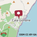 Map Holiday home in Cala Gonone Nuoro Provinz 40363