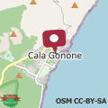 Mappa Holiday home in Cala Gonone Nuoro Provinz 43628