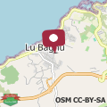 Map Holiday home in Castelsardo, LuBagnu