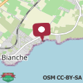 Map Seaside Holiday Home in Fontane Bianche