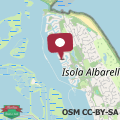 Mapa Holiday home in Isola di Albarella 53891