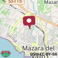 Map Holiday home in Mazara del Vallo