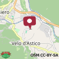 Mappa Holiday home in Velo d Astico 25854