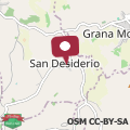 Map Holiday Home Relais San Desiderio by Interhome