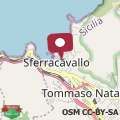 Map Holiday Home Sferracavallo