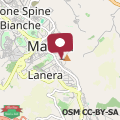 Karte Holiday Properties Matera Ridola Rooms