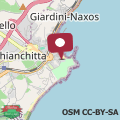 Map Home Rosal Schisò Beach