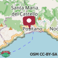 Mapa Honey Home Positano